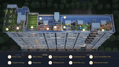 Image of 450 Sq.ft 1 BHK Apartment / Flat for sale in Vaibhavlaxmi Queens Glory, Chembur, Mumbai for Rs. 10000000