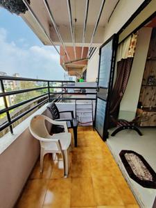 Balcony Image of 666 Sq.ft 1 BHK Apartment / Flat for sale in Katraj Pune for Rs. 4100000