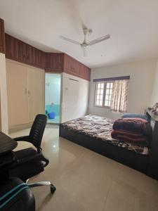 Bedroom Image of 1200 Sq.ft 2 BHK Builder Floor for rent in New Tippasandra Bengaluru for Rs. 40000