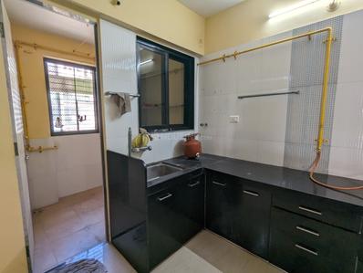 Kitchen Image of 2100 Sq.ft 3 BHK Apartment / Flat for rent in Pramukh Gardens, Park City Silvassa for Rs. 25000