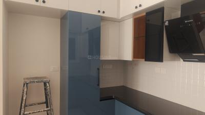 Kitchen Image of 1050 Sq.ft 2 BHK Apartment / Flat for rent in Adarsh Greens, Kogilu Bengaluru for Rs. 38000
