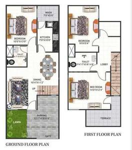 Image of 1260 Sq.ft 3 BHK Independent House for sale in  Sheetal Town Apartment, Mandideep, Bhopal for Rs. 7000000