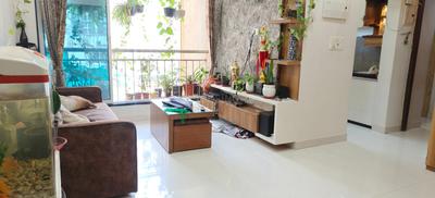 Hall Image of 480 Sq.ft 1 BHK Apartment / Flat for rent in Royal Oasis, Malad West Mumbai for Rs. 42000