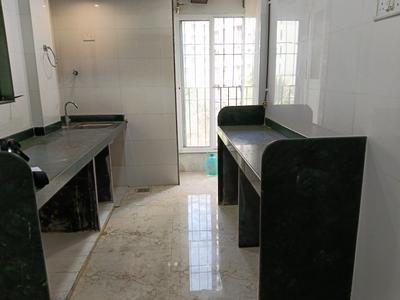 Kitchen Image of 750 Sq.ft 2 BHK Apartment / Flat for sale in Parijat Gardens, Kasarvadavali Thane for Rs. 9000000