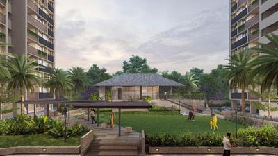 Image of 1341 Sq.ft 2 BHK Apartment / Flat for sale in Regalia Inara, South Bopal, Ahmedabad for Rs. 4800000