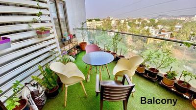 Balcony Image of 2288 Sq.ft 4 BHK Apartment / Flat for sale in SRK K52 Building A, Kothrud Pune for Rs. 47000000