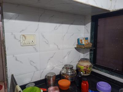 Kitchen Image of 520 Sq.ft 1 BHK Apartment / Flat for sale in Nandan Residency, Ulhasnagar Thane for Rs. 2000000