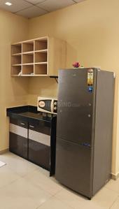 Kitchen Image of 1500 Sq.ft 3 BHK Apartment / Flat for rent in Shilalekh Shukan Lifestyle, Pal Gam Surat for Rs. 48000
