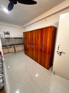 Kitchen Image of 856 Sq.ft 1 BHK Builder Floor for rent in Indra Puri Colony Indore for Rs. 14000