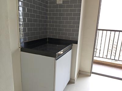 Kitchen Image of 480 Sq.ft 1 BHK Apartment / Flat for sale in Raunak City Sector IV D9, Kalyan West Kalyan for Rs. 4200000