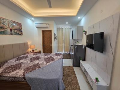 Bedroom Image of 1141 Sq.ft 1 RK Independent House for rent in Sector 57 Gurgaon for Rs. 26000