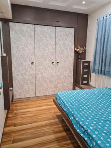 Bedroom Image of 1000 Sq.ft 1.5 BHK Apartment / Flat for rent in Vashi Navi Mumbai for Rs. 48000