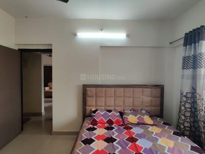 Bedroom Image of 600 Sq.ft 1 BHK Apartment / Flat for rent in Haware Citi, Kasarvadavali Thane for Rs. 21000