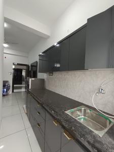 Kitchen Image of 300 Sq.ft 1 RK Independent House for rent in Vijay Nagar Indore for Rs. 12000
