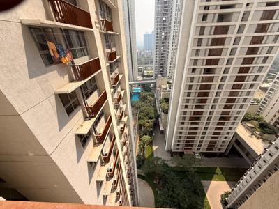 Balcony Image of 461 Sq.ft 1 BHK Apartment / Flat for rent in Piramal Vaikunth , Thane West Thane for Rs. 24000