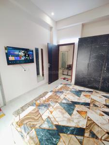 Bedroom Image of 600 Sq.ft 1 BHK Builder Floor for rent in Sector 53 Gurgaon for Rs. 30000