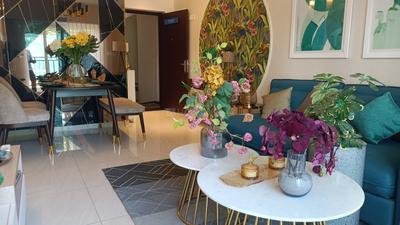 Hall Image of 624 Sq.ft 1 BHK Apartment / Flat for sale in Ivory Phase 2 At Brigade Orchards, Bychapura Bengaluru for Rs. 6300000