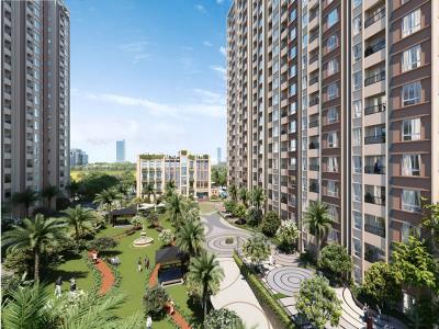 Image of 865 Sq.ft 2 BHK Apartment / Flat for sale in Siruseri, Chennai for Rs. 6200000