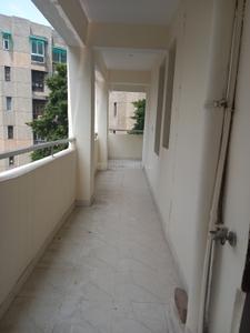 Balcony Image of 1750 Sq.ft 3 BHK Apartment / Flat for rent in CGHS Mandakini Apartment, Sector 2 Dwarka New Delhi for Rs. 44000