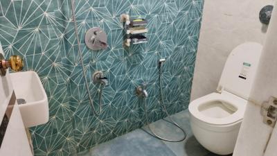 Bathroom Image of 650 Sq.ft 1 BHK Apartment / Flat for rent in CIDCO Fam CHS, Kopar Khairane Navi Mumbai for Rs. 40000