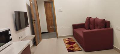 Hall Image of 650 Sq.ft 1 RK Apartment / Flat for rent in RKReal Ayyappa Society, Madhapur Hyderabad for Rs. 35000