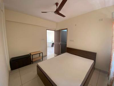 Bedroom Image of 950 Sq.ft 1 BHK Builder Floor for rent in Domlur Layout Bengaluru for Rs. 45000