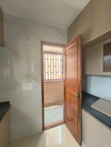 Kitchen Image of 1250 Sq.ft 3 BHK Builder Floor for rent in Vidyaranyapura Bengaluru for Rs. 32000