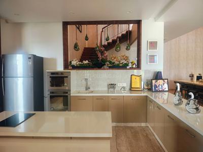 Kitchen Image of 65340 Sq.ft 4 BHK Farm House for rent in Bhugaon Pune for Rs. 450000