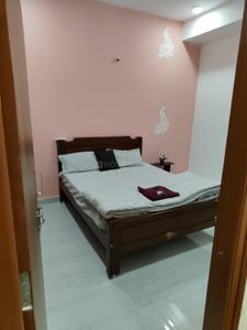 Bedroom Image of 550 Sq.ft 1 BHK Builder Floor for rent in Financial District Hyderabad for Rs. 25000