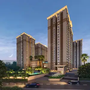Image of 1699 Sq.ft 4 BHK Apartment / Flat for sale in Pacifica Hillcrest Phase 2, Gachibowli, Hyderabad for Rs. 22500000