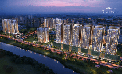 Image of 1479 Sq.ft 3 BHK Apartment / Flat for sale in Duville Riverdale Grand, Kharadi, Pune for Rs. 16500000