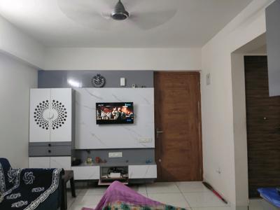Living Room Image of 2034 Sq.ft 3 BHK Apartment / Flat for rent in Nia Nami Riverside 90, Kudasan Gandhinagar for Rs. 28000