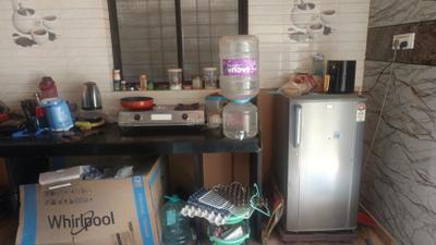 Kitchen Image of 560 Sq.ft 1 BHK Independent House for rent in Gokhalenagar Pune for Rs. 26000