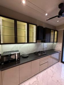 Kitchen Image of 2017 Sq.ft 3 BHK Apartment / Flat for rent in M3M Skywalk, Sector 74 Gurgaon for Rs. 80000