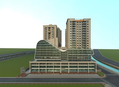 Image of 1254 Sq.ft 3 BHK Apartment / Flat for sale in Raysan, Gandhinagar for Rs. 14000000