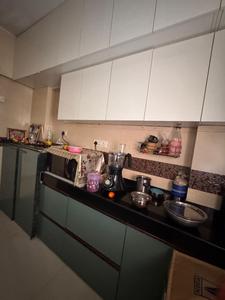 Kitchen Image of 900 Sq.ft 2 BHK Apartment / Flat for rent in Mahindra Great Eastern Gardens, Kanjurmarg West Mumbai for Rs. 68000