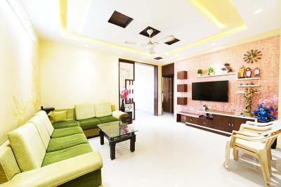 Living Room Image of 1350 Sq.ft 2 BHK Apartment / Flat for sale in Chandkheda Ahmedabad for Rs. 6000000