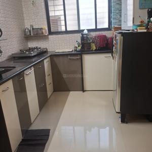Kitchen Image of 670 Sq.ft 1 BHK Apartment / Flat for sale in Indira Nagar Nashik for Rs. 3400000
