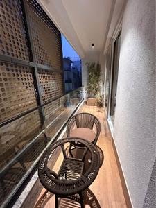 Balcony Image of 1050 Sq.ft 2 BHK Builder Floor for rent in Mansarover Garden New Delhi for Rs. 35000