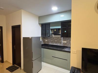 Kitchen Image of 674 Sq.ft 1.5 BHK Apartment / Flat for sale in Bren Northern Lights, Kogilu Bengaluru for Rs. 8500000