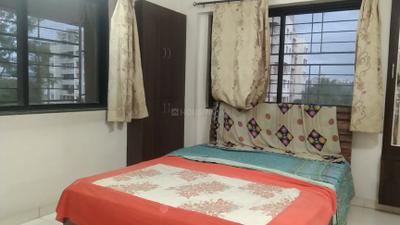 Bedroom Image of 1000 Sq.ft 2 BHK Apartment / Flat for rent in Daulat Nagar Apartments, Anand Nagar, Sinhagad Road Pune for Rs. 28000