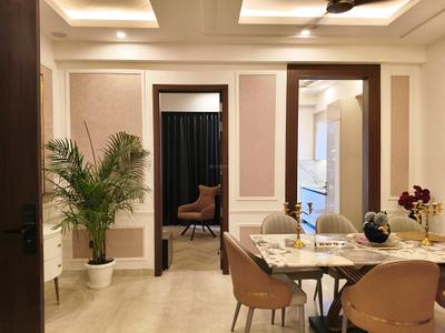 Dining Area Image of 1500 Sq.ft 3 BHK Builder Floor for sale in Trehan Luxury Floors 71, Sector 71 Gurgaon for Rs. 22500000