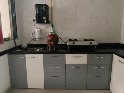 Kitchen Image of 1701 Sq.ft 3 BHK Apartment / Flat for sale in Siddhi Priya Imperial, Ghuma Ahmedabad for Rs. 7500000