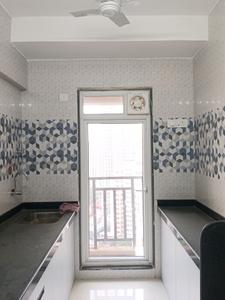 Kitchen Image of 580 Sq.ft 1 BHK Apartment / Flat for rent in Raunak Bliss Phase A A3, Kasarvadavali Thane for Rs. 25339