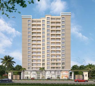 Image of 890 Sq.ft 2 BHK Apartment / Flat for sale in Prarambh Matoshri Serenity, Moshi, Pune for Rs. 4450000