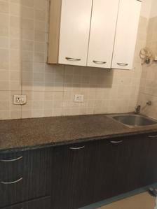 Kitchen Image of 550 Sq.ft 1 BHK Apartment / Flat for sale in RG Residency, Sector 120 Noida for Rs. 6200000