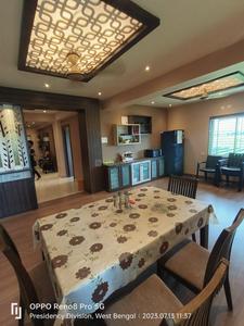 Hall Image of 1860 Sq.ft 4 BHK Apartment / Flat for rent in Tirath Devi Apartment, Rajarhat Kolkata for Rs. 37000