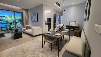 Hall Image of 1100 Sq.ft 3 BHK Apartment / Flat for sale in Thane West Thane for Rs. 12500000