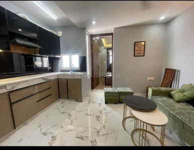 Bedroom Image of 590 Sq.ft 1 BHK Builder Floor for rent in Said-Ul-Ajaib New Delhi for Rs. 23000