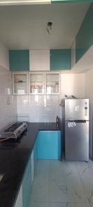 Kitchen Image of 800 Sq.ft 2 BHK Apartment / Flat for rent in Sadguru Nagar Nashik for Rs. 16000